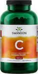 Swanson Vitamin C with Rose Hips Vitamin für Energie & Unterstützung des Immunsystems 1000mg 250 Mützen