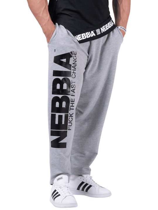 Nebbia Beast Mode On iconic sweatpants Grey 186