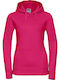 Russell Europe Women's Long Sleeve Promotional Sweatshirt Fuchsia