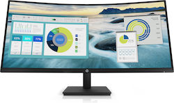 HP P34hc G4 34" Ultrawide QHD 3440x1440 VA Curved Monitor with 5ms GTG Response Time