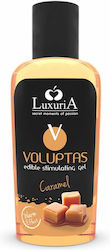Luxuria Voluptas Edible Stimulating Gel Warming Effect Stimulans Gel mit Duft Karamell 100ml