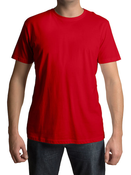 Keya Werbe-T-Shirt in Rot Farbe