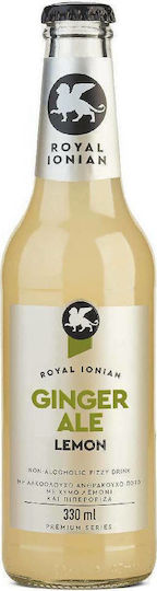 Corfu Beer Ginger Ale Ginger Beer Lemon Χωρίς Ανθρακικό σε Φιάλη 330ml