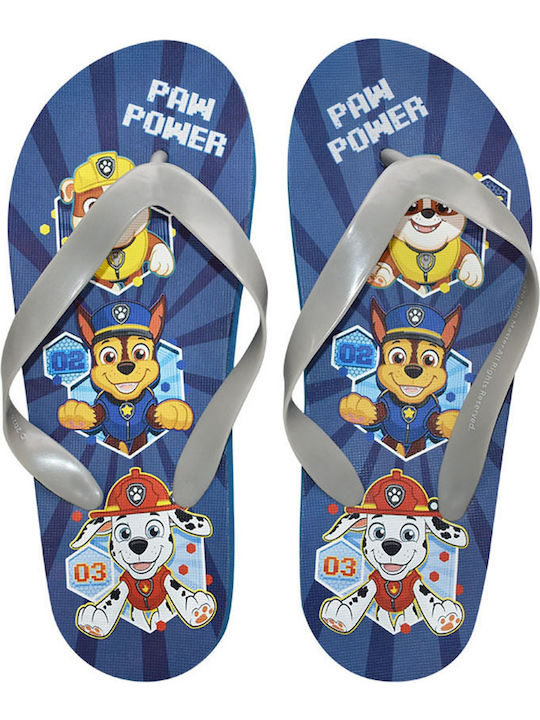Stamion Kids' Flip Flops Paw Patrol Blue Paw Pa...