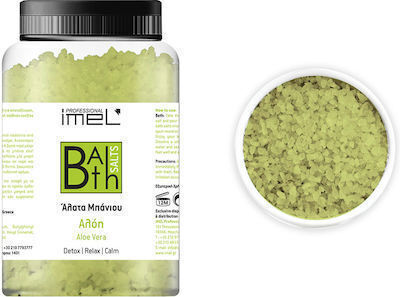 Imel Bath Salt Relaxing Bath with Cystals with Fragrance Aloe Vera 500gr