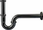 Gloria Brass Siphon Sink Black