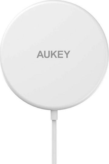 Aukey Încărcător Magsafe 15W Albς (LC-A1)