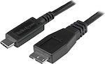 StarTech USB 3.1 Kabel USB-C männlich - Micro-USB-B Schwarz 0.5m (USB31CUB50CM)