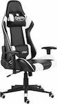 vidaXL 20495 Gaming Chair with Adjustable Arms White