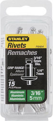 Stanley Πριτσίνια Αλουμινίου M5x9mm 15τμχ Stanley Πριτσίνια Αλουμινίου M5x9mm 15τμχ