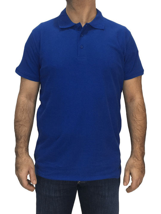 Roly Star Polo Short Sleeve Blouse Blue