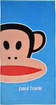 Paul Frank Portrait Παιδική Πετσέτα Θαλάσσης Μπλε 140x70εκ.