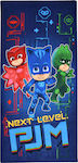 Stamion Kinder-Strandtuch Blau PJ Masks 140x70cm