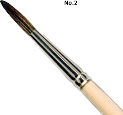 Lineo School Round Paint Brush Στρογγυλό No2