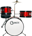 Granite 1047 Mini Drums Red