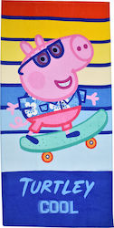 Stamion Turtley Cool Prosoape de plajă pentru copii Roz Peppa Pig 140x70cm PP09039_2