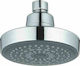 Gloria Round Showerhead Silver Ø11cm Sofione Nova