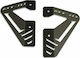 Barracuda Motorcycle Radiator Protector Yamaha MT-10 Black