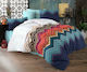 Linea Home Sheet Sets Single 160x240cm. Murano Multicolour 3pcs