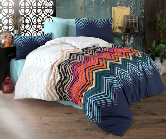 Linea Home Murano Σετ Μονό 3τμχ 160x240εκ. Πολύχρωμο
