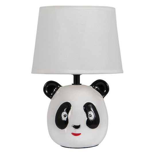 ARlight Детска Лампа Портатив Panda Бял 15x15x28εκ.