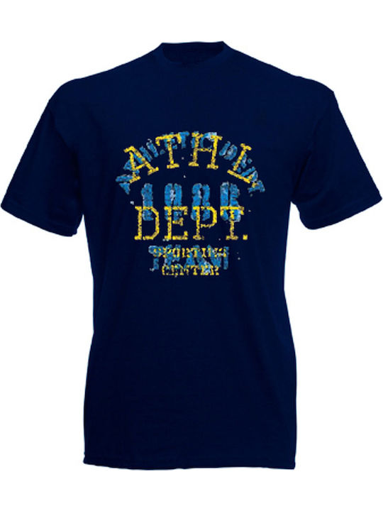 Athletic Dept.t-shirt Blau