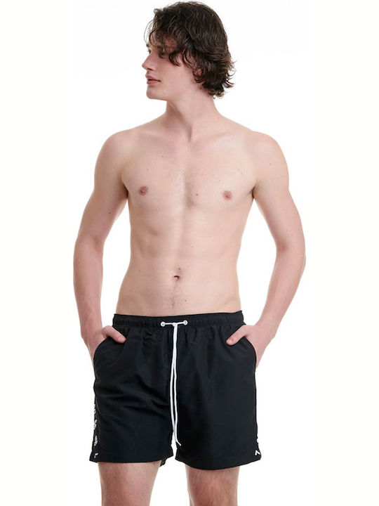 Men's Swimwear Shorts Black with Patterns