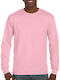 Gildan Men's Long Sleeve Promotional Blouse Pink