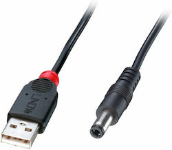 Lindy 1.5m USB 2.0 Cable A-Male to DC (70268)