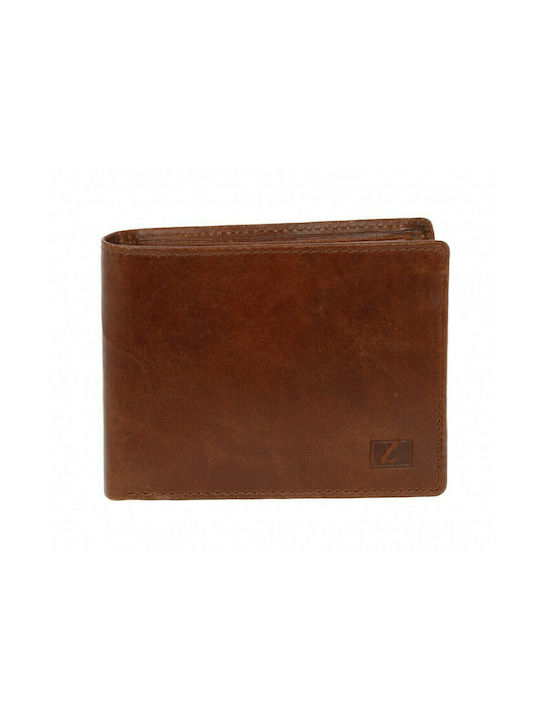 Lavor Men's Leather Wallet with RFID Cognac