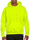 Gildan DryBlend Men's Long Sleeve Promotional Sweatshirt Safety Green 12500-188