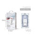 Tranyoo Φορτιστής με 2 Θύρες USB-A και Καλώδιο micro USB Λευκός (V60-V)