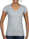 Gildan Women's Short Sleeve Promotional T-Shirt Sport Grey