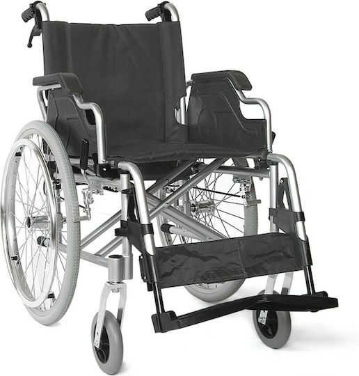 Vita Orthopaedics 09-2-032 VT404 Scaun cu Rotile Pliabil Tip Simplu Scaun cu Rotile din Aluminiu cu Frâne Escort 46cm 09-2-032