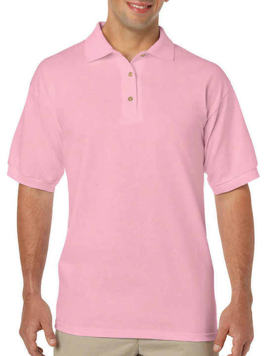 Gildan Men's Short Sleeve Promotional Blouse Pink