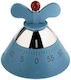 Alessi Countdown Analog Kitchen Timer Blue