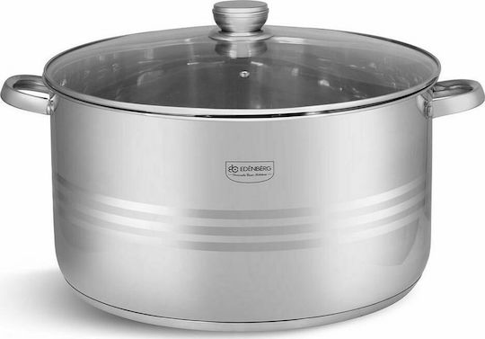Edenberg Βαθιά Ανοξείδωτη Κατσαρόλα 23.8lt / 38cm