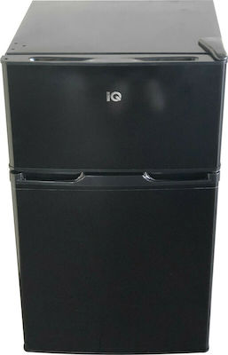 IQ Ψυγείο Δίπορτο 71lt Υ84.5xΠ48xΒ44.5εκ. Μαύρο Black