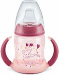 Nuk First Choice Lernbecher Kunststoff mit Griffen Rose & Blue für 6m+m+ 150ml 10.743.910