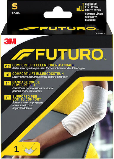 Futuro Comfort Lift Elastic Elbow Brace in Beige color