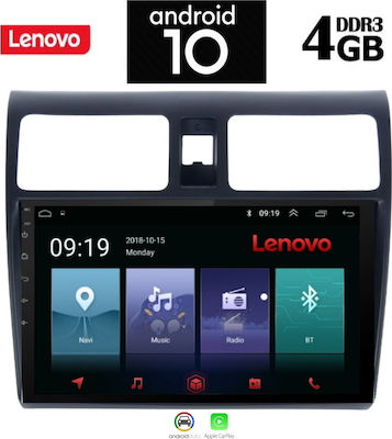 Lenovo Car-Audiosystem für Suzuki Swift / Baleno 2005-2011 (Bluetooth/USB/AUX/WiFi/GPS) mit Touchscreen 10.1" LENOVO SSX9934_GPS