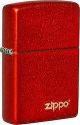 Zippo Classic Logo Windproof Lighter Flame Meta...