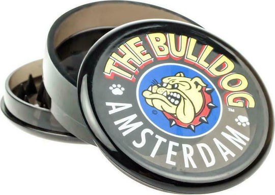 The Bulldog Amsterdam Râșniță Transparent Black 60mm Negru