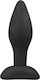 Easytoys Small Silicone Buttplug Анална тапа Small Black 9см