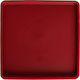 Viomes Linea 592 Square Plate Pot Red 25x25cm