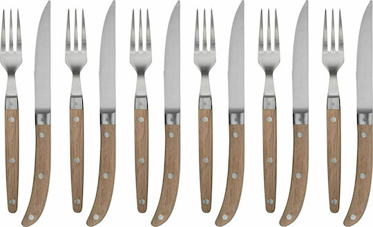 WMF Ranch Steak Σετ Μαχαιροπίρουνα 12τμχ