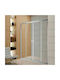 Aquarelle Venia 80 Διαχωριστικό Ντουζιέρας με Συρόμενη Πόρτα 190-195x185cm Clear Glass