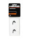 Head 2.5 Athletic Wristbands White