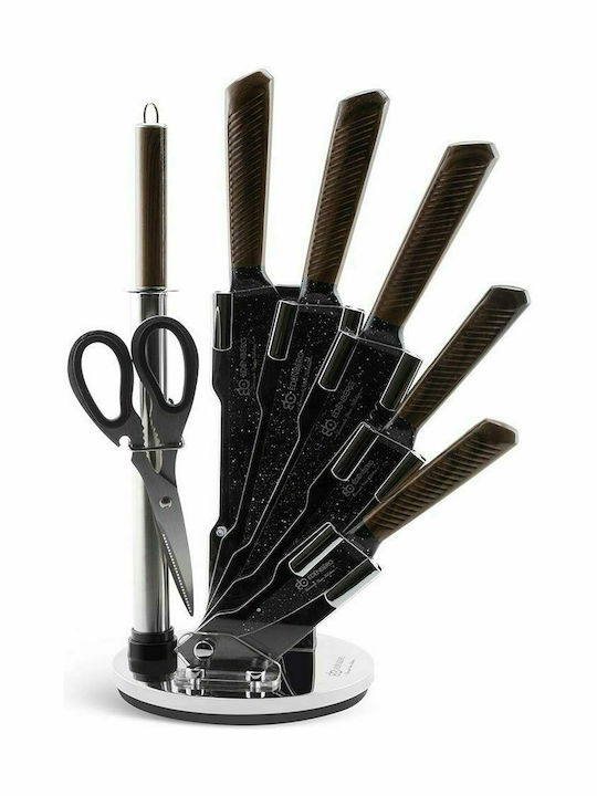 Edenberg Knife Set With Stand of Stainless Steel EB-929 7pcs
