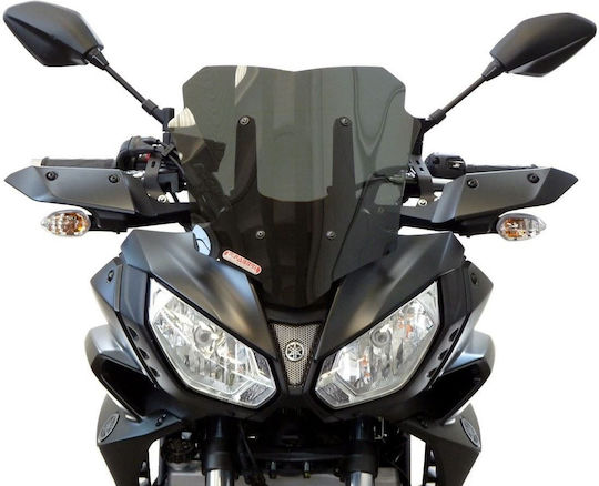 Fabbri Getöntes Visier Motorrad für Yamaha MT-07 / Tracer 700 Y191/DS